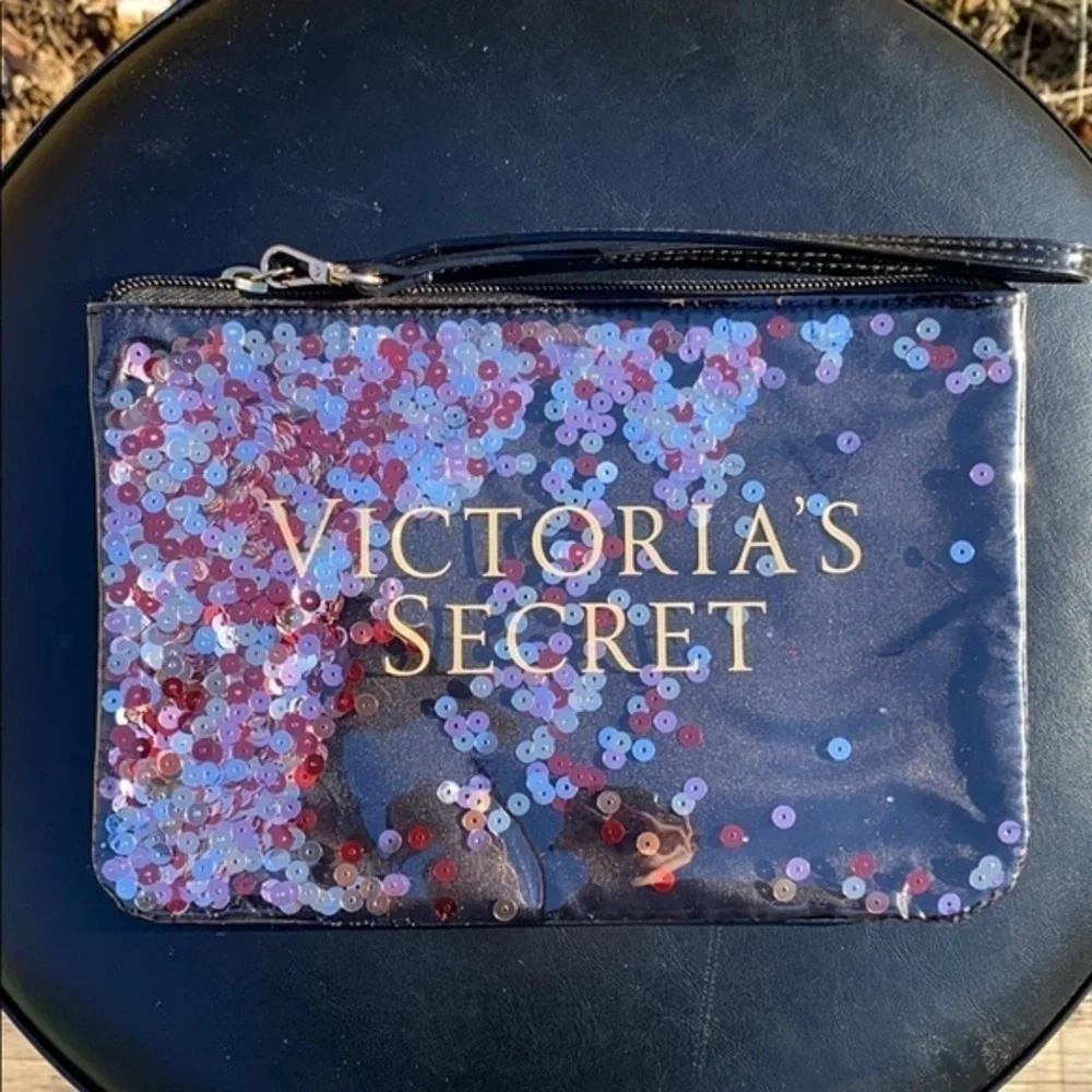 Victoria’s Secret Wristlet Movable Confetti Sequins
